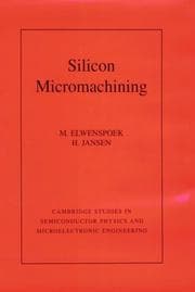 Tapa de Silicon micromachining