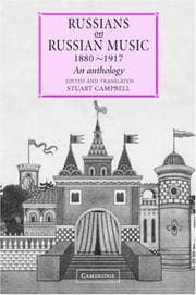 Tapa de Russians on Russian Music, 18801917