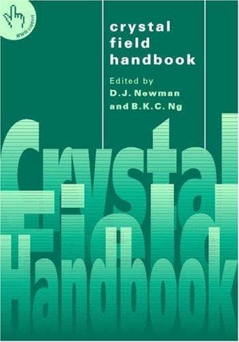 Tapa de Crystal field handbook