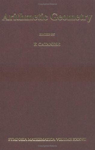 Tapa de Arithmetic Geometry (Symposia Mathematica)