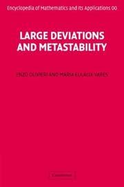 Tapa de Large deviations and metastability