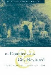 Tapa de The country and the city revisited