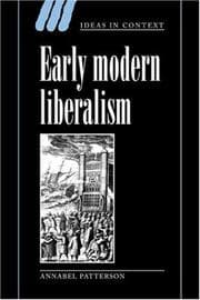 Tapa de Early Modern Liberalism (Ideas in Context)