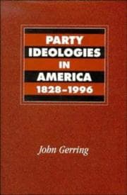 Tapa de Party Ideologies in America, 18281996