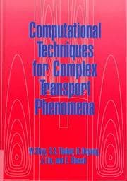 Tapa de Computational Techniques for Complex Transport Phenomena