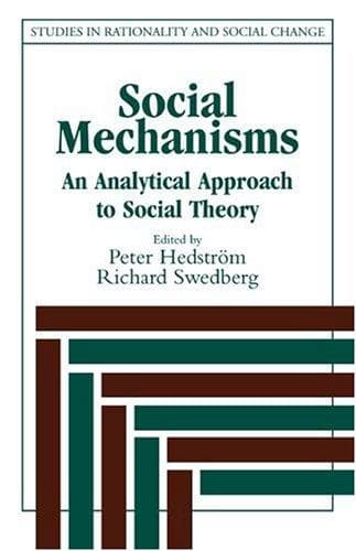 Tapa de Social Mechanisms