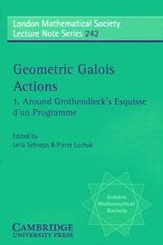Tapa de Geometric Galois actions