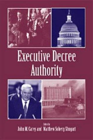 Tapa de Executive Decree Authority