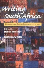 Tapa de Writing South Africa
