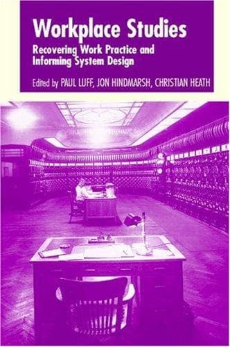Tapa de Workplace studies