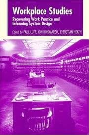 Tapa de Workplace studies