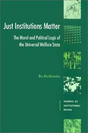 Tapa de Just Institutions Matter