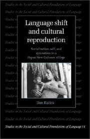 Tapa de Language shift and cultural reproduction
