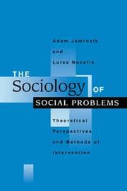 Tapa de The sociology of social problems