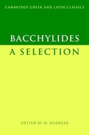 Tapa de Bacchylides