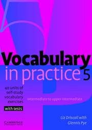 Tapa de Vocabulary in practice 5
