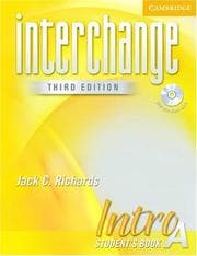 Tapa de Interchange Intro Student's Book A