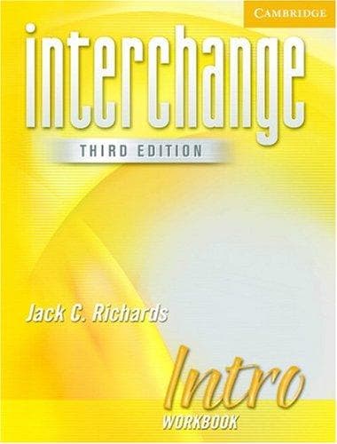 Tapa de Interchange Intro Workbook (Interchange Third Edition)