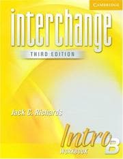 Tapa de Interchange Intro Workbook B