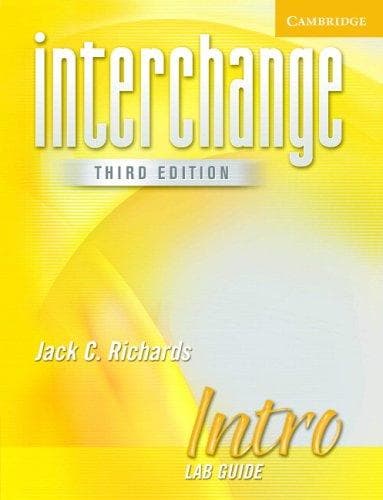 Tapa de Interchange Intro Lab Guide