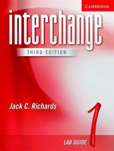Tapa de Interchange Lab Guide 1