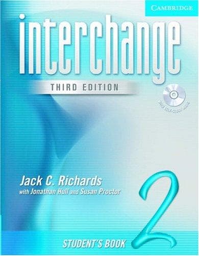 Tapa de Interchange Student's Book 2