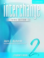 Tapa de Interchange Student's Book 2
