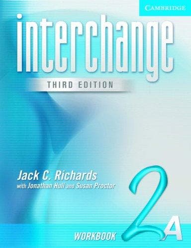 Tapa de Interchange Workbook 2A