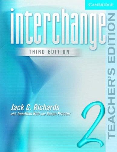 Tapa de Interchange Teacher's Edition 2