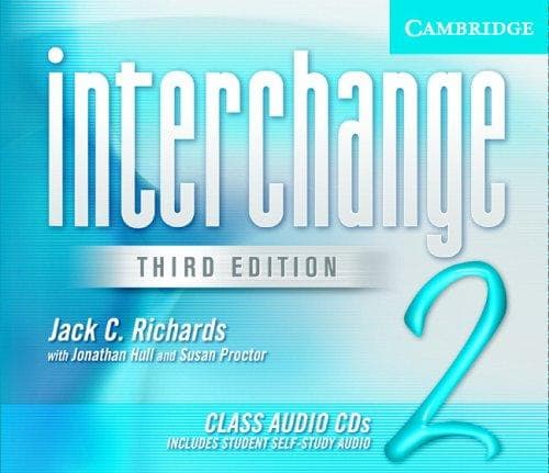 Tapa de Interchange Class Audio CDs 2