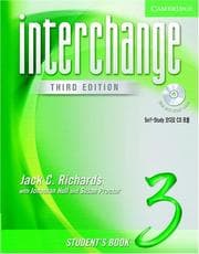 Tapa de Interchange Student's Book 3 with Audio CD Korea Edition