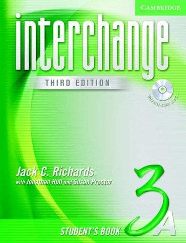 Tapa de Interchange Student's Book 3A