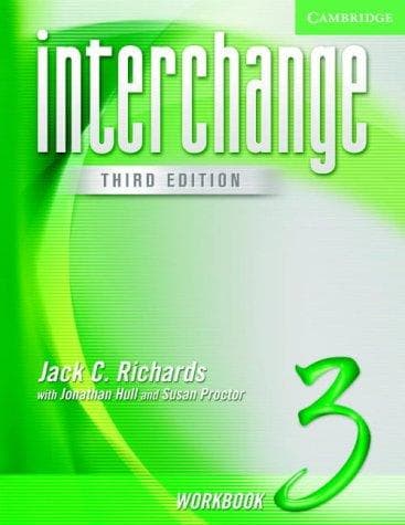 Tapa de Interchange Workbook 3