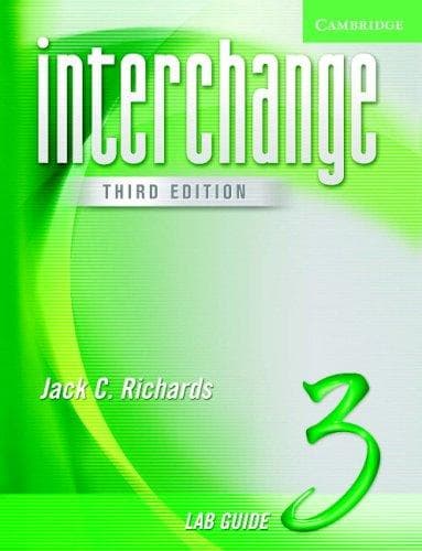 Tapa de Interchange Lab Guide 3