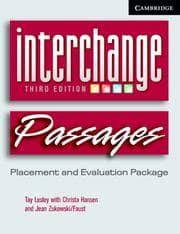 Tapa de Interchange Passages Placement Evaluation Package