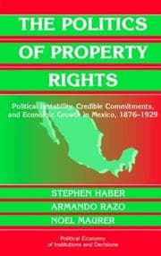 Tapa de Politics of Property Rights
