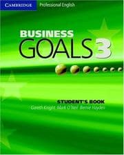 Tapa de Business Goals 3 Student's Book