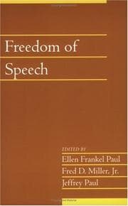 Tapa de Freedom of speech