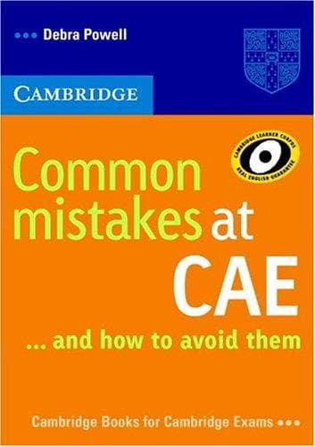 Tapa de Common Mistakes at CAE...and How to Avoid Them