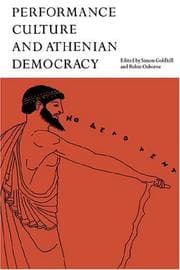Tapa de Performance Culture and Athenian Democracy