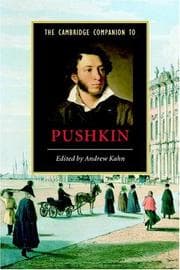 Tapa de The Cambridge Companion to Pushkin