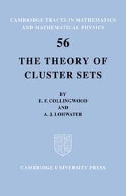 Tapa de The theory of cluster sets