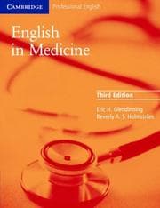 Tapa de English in medicine