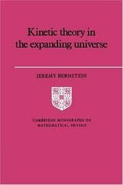 Tapa de Kinetic theory in the expanding universe