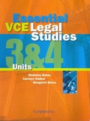 Tapa de Essential VCE Legal Studies Units 3 and 4