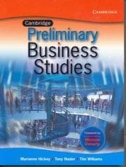 Tapa de Cambridge Business Studies Preliminary