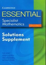 Tapa de Essential Specialist Mathematics