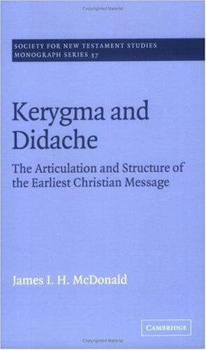 Tapa de Kerygma and Didache