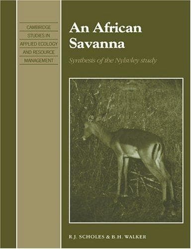 Tapa de An African savanna
