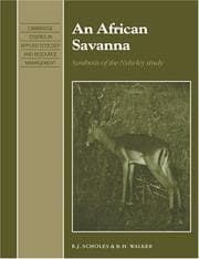 Tapa de An African savanna
